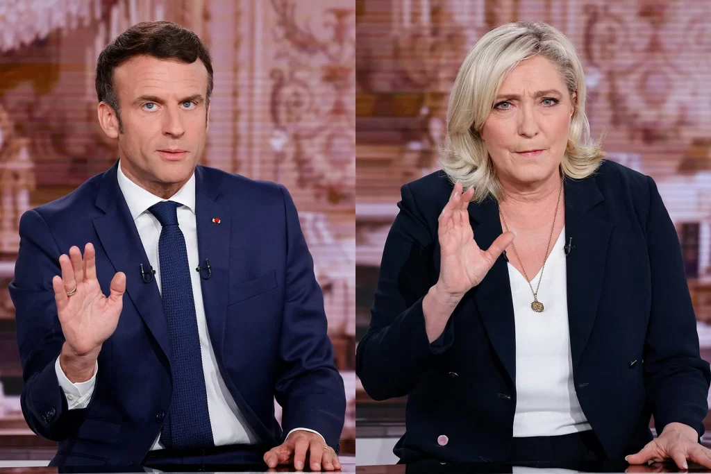 Macron and Le Pen